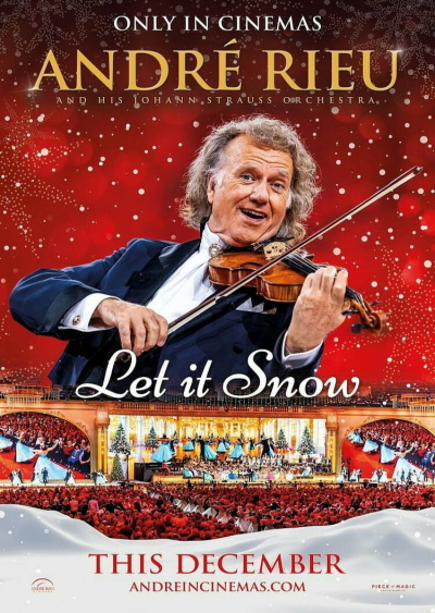 Filmplakat: Andre Rieu`s 2026 Christmas Concert - Let it snow!