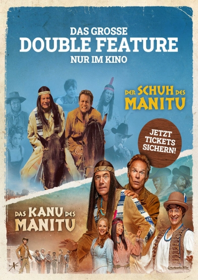 Filmplakat: MANITU DOUBLE FEATURE